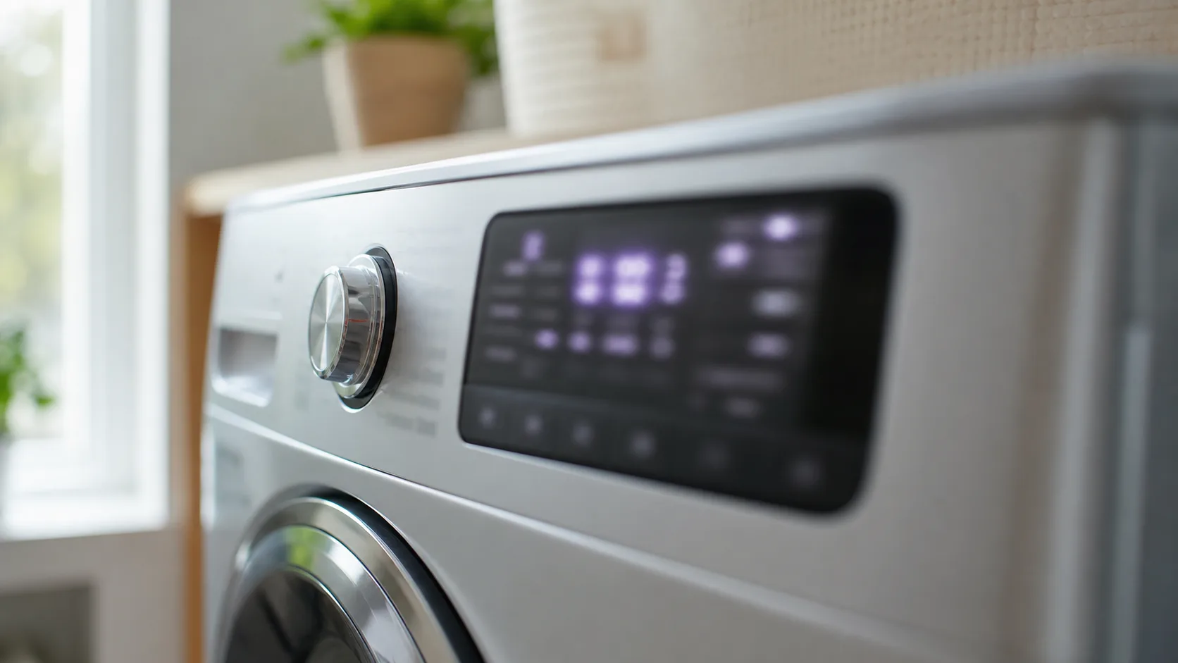 LG washer display showing the IE water inlet error code.