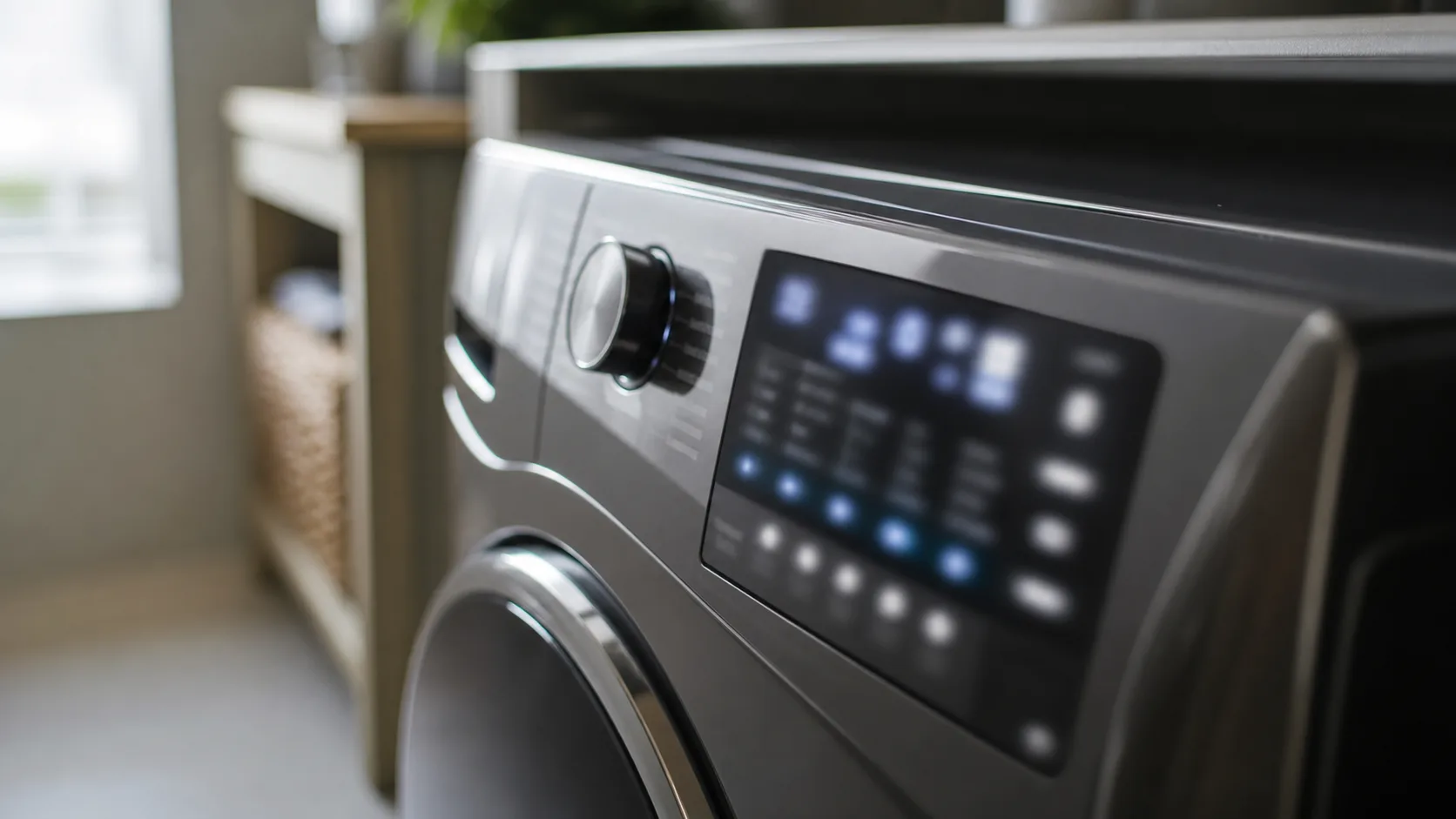 Samsung washer display showing the U6 error code.