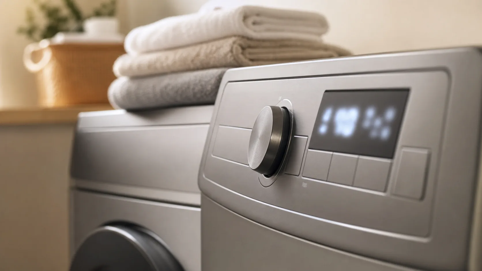 Whirlpool dryer control panel display showing an error code.